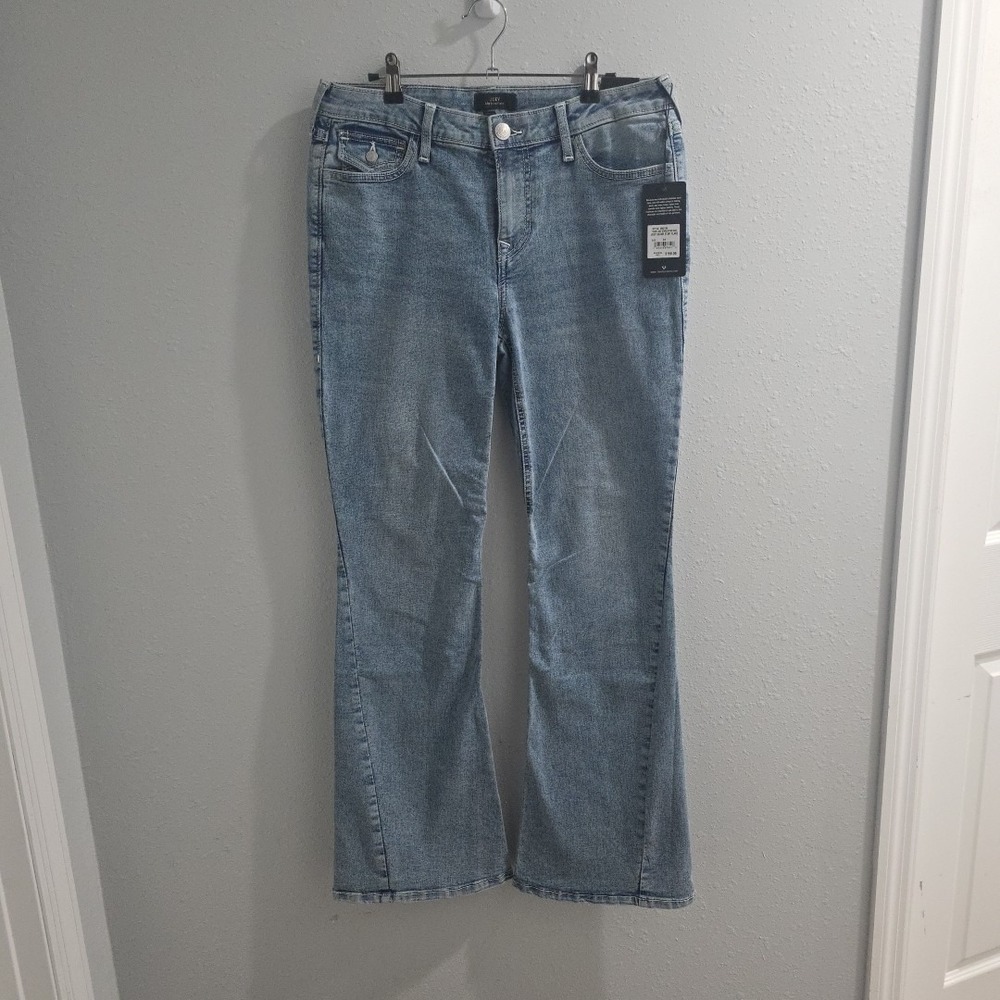 True Religion NWT Jeans Joey Mid-Rise Flare‎ Size 31 New With Tags Womens Jeans